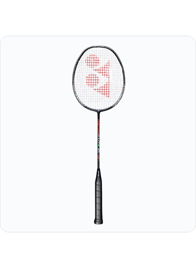 يونيكس مضرب تنس الريشة يونيكس أستروكس لايت 37i أسود اللون، مزود بأوتار وغطاء كامل - إطار خفيف الوزن وعالي القوة لضربات ساحقة سريعة وتحكم وأداء شامل - Image 1